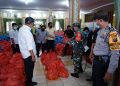 Walikota Tebing Tinggi Ir. H. Umar Zunaidi Hasibuan. MM langsung Memantau Peyaluran Banson Kepada Masyarakat.