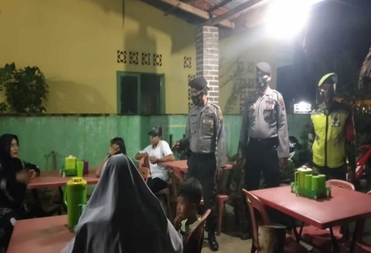 Polsek bandar Kalipah adakan patroli rutin.