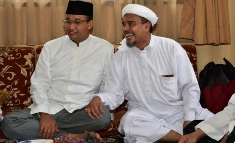 Anies Baswedan dan Rizieq Shihab