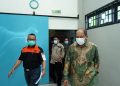 Walikota H Umar Zunaidi Hasibuan tinjau lokasi tempat penyimpanan vaksin COVID-19 di Tebingtinggi