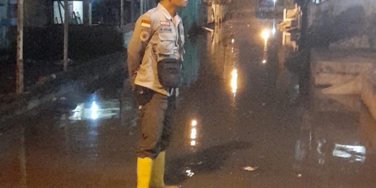 Kondisi banjir di Kota Medan