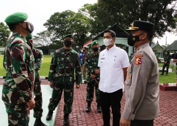 Wali Kota Siantar saat berada di lokasi pelatihan