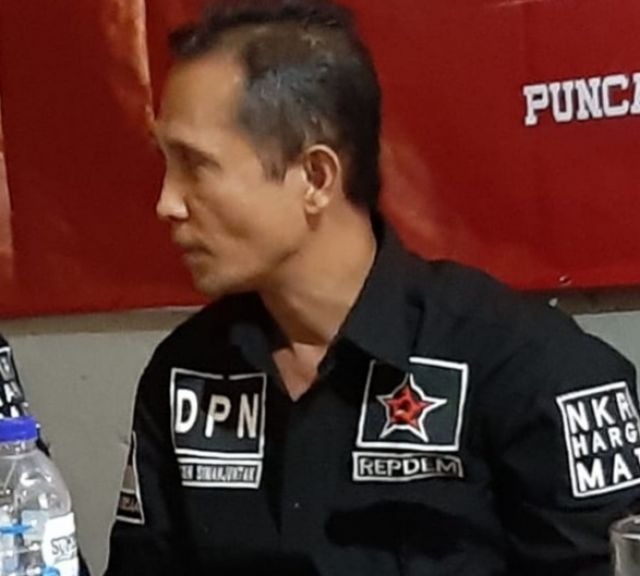 Ketua Bidang Politik DPP Repdem Simson Simanjuntak