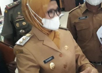 Plt Wali Kota Pematangsiantar dr Susanti Dewayani.(f:ist/konstruktif)