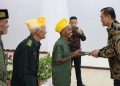 Wakil Bupati Pakpak Bharat H Mutsyuhito Solin ketia bersilaturahmi dengan LVRI.(f:ist/konstruktif)