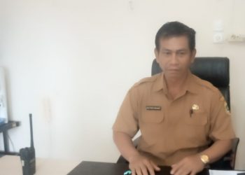 Kepala Badan Kepegawaian Daerah dan Sumber Daya Manusia Pakpak Bharat Sartono Padang.(f:ist/konstruktif)