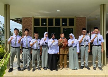 Walikota Pematangsiantar dr. Susanti Dewayani SpA Menerima Rombongan Pengurus dan Pembina Hari Besar Islam (PHBI) SMA NEGERI 4 Pematangsiantar (f:ist/konstruktif)