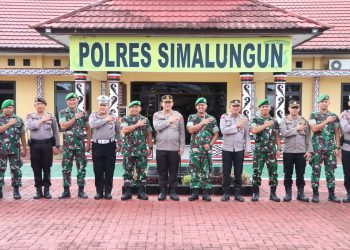 Kegiatan kunjungan di Aula Andar Siahaan Mako Polres Simalungun (f:ist/konstruktif)