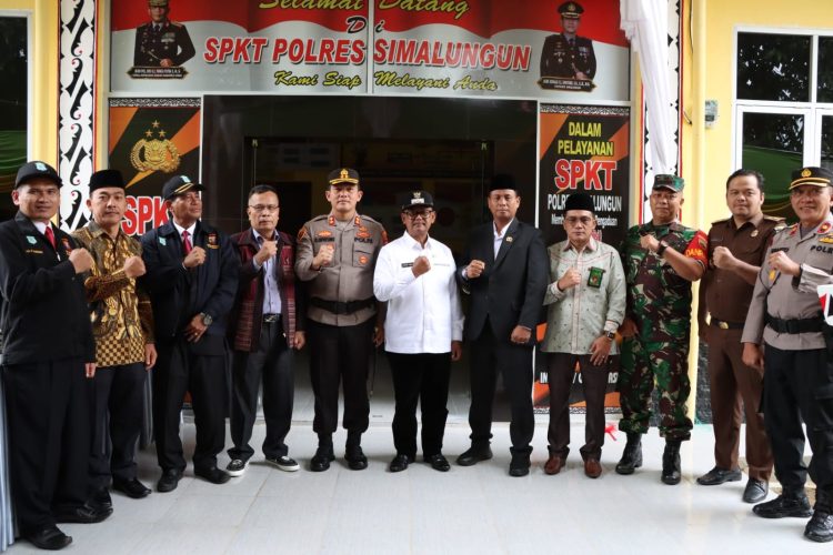 Gedung Presisi SPKT (Sentra Pelayanan Kepolisian Terpadu) Polres Simalungun (f:ist/konstruktif)