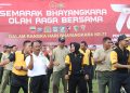 Semarak Olahraga Bhayangkara (f:ist/konstruktif)