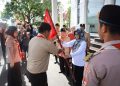 Kontingen Gerakan Pramuka Kwarcab Kota Pematang Siantar (f:ist/konstruktif)